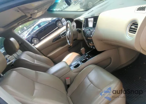 2015 Nissan Pathfinder Platinum from USA, damaged, VIN 5N1AR2MN5FC695302